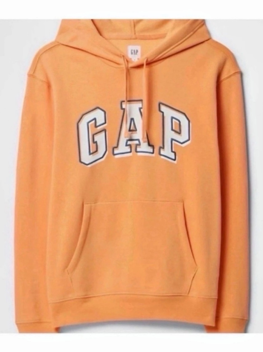 Gap Adult VintageSoft Arch Logo Hoodie Orange